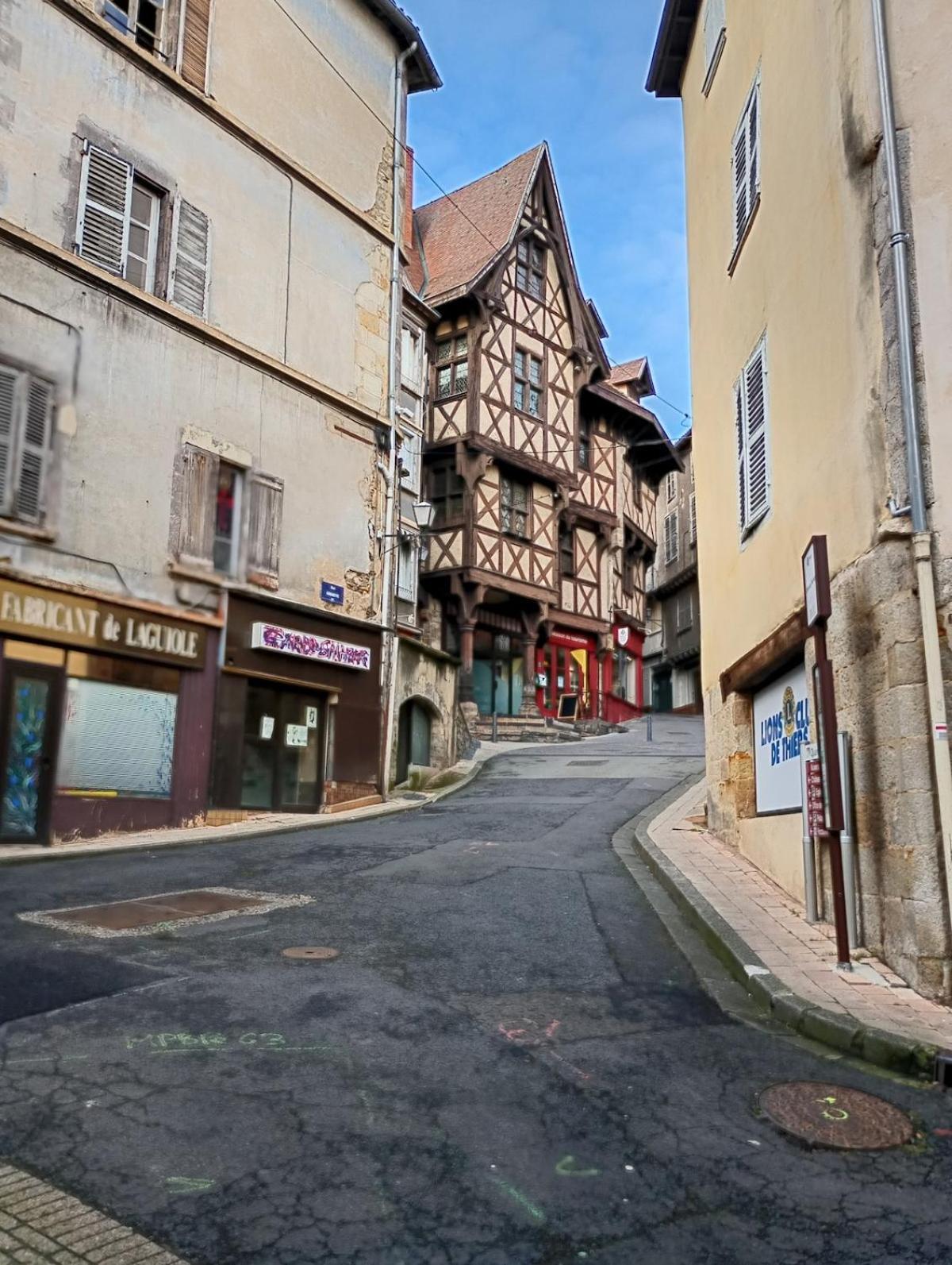 Апартаменти Duplex Center Thiers - Clermont-Ferrand - Lyon - Free Parking - Self-Check-In Екстер'єр фото